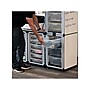 Luxor Mobile 9-Section Modular Classroom Storage Cabinet, 28.75"H x 18.2"D, White (MBS-STR-31-9L)~#|#~F2F53B77-9085-43D4-AECB000690CF4559_sc7