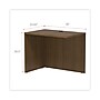 Alera® Valencia Series Reversible Return/Bridge Shell, 35w x 23 5/8d x 29 1/2h, Modern Walnut~#|#~F2FDD90C-2BF1-4704-BC4C5CB1E542E29B_sc7