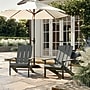 Flash Furniture Charlestown All-Weather Poly Resin Wood Adirondack Chair, Gray (JJC14501LTG)~#|#~F307A80C-63CC-46EA-A208C1D462E03EDB_sc7