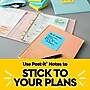 Post-it Notes, 3" x 3", Floral Fantasy Collection, 100 Sheet/Pad, 18 Pads/Pack (654-18BRCP)~#|#~D7BC0721-8933-45B6-817E7ABDB6798300_sc7
