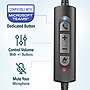 Delton 32Y MS Teams Noise-Canceling On-Ear Computer Headset, USB Type-A & Type C, Black (DWH32Y) ~#|#~F311ADF5-E8D5-4E92-9E5DA408040A5E37_sc7