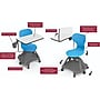 Luxor 24"W All-in-One Student Desk and Chair, Blue/Gray (STUDENT-MTACHR)~#|#~F3154A83-561A-4450-9A8FCFE41DC4DB0C_sc7