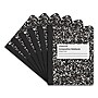 Universal Composition Book, College Rule, 7 1/2 X 9 3/4, White, 100 Sheets, 6/pack~#|#~F323AFC2-1D3B-4CAE-9DBDE1D7052473A2_sc7