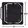 Five Star 2" 3-Ring Zipper Binders, Black/Gray (29052IT8)~#|#~F3327D59-2A82-429E-B54560CABA52EA3F_sc7