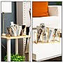 Mind Reader 4-Compartment Glass Pen Holder, Gold (MENO-GLD)~#|#~F33DA550-A145-4569-9363CC2495469332_sc7