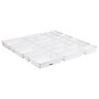 Mind Reader Stackable Plastic Desk Tray Set, White, 25 Pieces (DRORG25-WHT)~#|#~F34383AC-8088-4744-91A94BDC0C96D140_sc7
