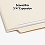 Smead Shelf-Master End Tab File Folder, Straight Cut, Letter Size, Manila, 100/Box (24111)~#|#~F34F4E5C-2C85-4A4C-AA11D66106EDABB2_sc7