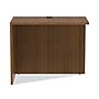 Alera® Valencia Series Reversible Return/Bridge Shell, 35w x 23 5/8d x 29 1/2h, Modern Walnut~#|#~F35F2C5A-CB79-4C2D-B29E758BA7BF00C3_sc7