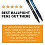 BIC Soft Feel Retractable Ballpoint Pens, Medium Point, 1.0mm, Blue Ink, 36/Pack (SCSM361BLU)~#|#~F3876125-BD5C-4ECE-88D7F370E932D436_sc7
