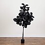 Nearly Natural Artificial Halloween Black Fiddle Leaf Tree, 6' (T5148)~#|#~F38797B4-CBC6-4CB2-9DBB364B8068D9B4_sc7