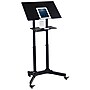 Mount-It! 24" W Portable Lectern Adjustable Aluminum Standing Podium, Black (MI-7971)~#|#~F393475C-E6E1-4310-BF9B6AEC2E6A61A8_sc7