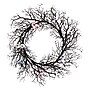 Nearly Natural Halloween Gazing Eyeballs Twig Wreath, 30" (W1200)~#|#~F39A32BA-E612-4DEF-ABD47B1D92A97BE4_sc7