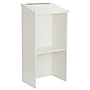 AdirOffice 46" Speaker Podium Lectern, White (661-01-WHI)~#|#~F3A43146-21D1-494D-83C2849A3FF32E9C_sc7