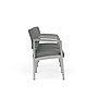 Lesro Lenox Steel 3-Seat Tandem Seating, Open House Asteroid/Silver (LS3103.SSV-01OHAS)~#|#~F3AF6FE8-318E-486A-BC0E990EF52C52AF_sc7
