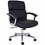 Lorell Vuelo Modern Bonded Leather Swivel Management Chair, Black (LLR20028)~#|#~F3B12A1E-EE90-46B3-B64689A17212B679_sc7