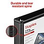 Staples 1/2" 3-Ring View Binder, D-Ring, Black (55393/26425)~#|#~F3B647AD-73DB-4D10-8BBC209E077EBC56_sc7