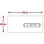 TFP ComplyRight Self Seal Security Tinted #10 Business Envelopes, 4 1/2" x 9 1/2", White, 500/Box (1500ES)~#|#~F3CDB13A-1090-4001-AE4665D22D4D9FA1_sc7