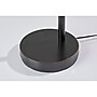 Simplee Adesso Rockwell 74" Matte Black Floor Lamp with Drum Oatmeal Shade (SL1170-01)~#|#~F3D2D610-954A-42B6-916B902EE9A51C2E_sc7