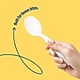 Perk Plastic Soup Spoons, Heavyweight, White, Disposable Soup Spoons for Office Breakroom & Catering~#|#~F3DE4A47-3BB7-4603-A19B728989A9D87D_sc7