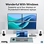 Plugable 5-in-1 Thunderbolt Universal Docking Station, Gray (TBT-6950PD)~#|#~F3FA288D-C08B-4685-8E4507D2813E5AC3_sc7