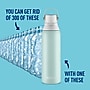 Brita Stainless Steel Filtered Water Bottle, 20 oz., Glacier (36448)~#|#~F408A906-4AB7-41E5-910AEBA66AEBE89B_sc7