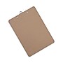Universal Hardboard Clipboard, Letter, Brown, 8 1/2" x 11"~#|#~F41240BE-C670-4195-BC67647AFE3D7FEE_sc7