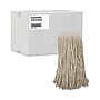 Unisan® Mop Head, Premium Saddleback Head, Cotton Fiber, White, 24 oz, 12/Case~#|#~F413758A-87B3-4A1F-BF5BE56C47981004_sc7