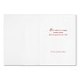 Customizable "Radiant Greeting" Holiday Card, Blank Inside, w/ Red Lined White Fastick Env, 100/Box~#|#~F41AC9A8-CB84-4BCE-A37D6D89C5A6785E_sc7