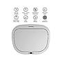 Nine Stars Stainless Steel Sensor Trash Can, 21.1-Gallon, Silver (DZT-80-35)~#|#~F42B8550-A7D6-47B4-A7C53DC23F4EBF43_sc7