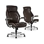 La-Z-Boy Meyer Ergonomic Bonded Leather Swivel Executive Chair, Brown (60082-BRN)~#|#~F43026DB-3D92-4BD6-B14F45EA73592E79_sc7