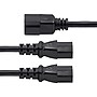 StarTech 6' C14 to C13/C13 Power Cable, Male to Female/Female, Black (8723-8600-POWER-CORD)~#|#~F433D1B7-FC0F-4317-AE6C8085D0BAD19C_sc7
