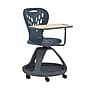 Flash Furniture Plastic Mobile Desk Chair, Dark Gray (YUYCX019DG)~#|#~F44486B9-EE8E-4F10-AD9D72B2D75A2DF4_sc7