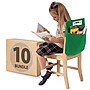 Seat Sack Seat Storage, 16" x 12" x 4", Green, 10/Pack (20112BUNDLE)~#|#~F450D1CE-78CD-40D3-B900A02591C6B801_sc7