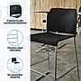 Flash Furniture Hercules Kenai Classic Plastic Stacking Full Back Bar Stools, Black, 3-Pieces (3RUT239AHBSBKCR)~#|#~F45BCD88-DF6C-44C1-BD97332489DD7216_sc7