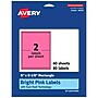 Avery Hemp Wraparound Band Laser/Inkjet Multipurpose Labels, 2-3/8" x 8", Off-White (240/Box)~#|#~F45D0CDA-075F-4FD1-AA8F27D7DAAFB204_sc7