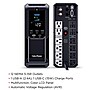 CyberPower Intelligent LCD UPS System, 1500VA/900W, 12 Outlets, 2 USB Ports, AVR, Mini Tower, Black (CP1500AVRLCD3)~#|#~F45D4E5D-BEE9-4835-ABD054ED594D1C97_sc7