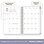 2027 Blue Sky Sincerely Jules 5" x 8" Weekly & Monthly Planner, Green/White (164250)~#|#~F460E3A2-2058-4852-8E64D795E255EC41_sc7