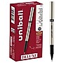 uni-ball Deluxe Rollerball Pens, Fine Point, Black Ink, 12/Pack  (60052)~#|#~B262042B-D57F-4719-91369B7D14175A92_sc7