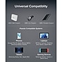 Plugable 6.5 ft. USB-C to USB-C Charging Cable, Male to Male, Black (USBC-CC2M)~#|#~F49E39FD-4432-4171-909D2AFA618EFCAF_sc7