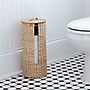 Household Essentials Wicker Bathroom Accessories Set, Natural, 3 Pieces (HHML-6635)~#|#~F4A48994-D70A-47CE-91D09F4685C40E71_sc7