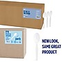Perk™ Polystyrene Spoon, Medium-Weight, White, 1000/Pack (PK56396)~#|#~F4B6F0B9-4F48-4546-AF333D3D7BD8FE65_sc7