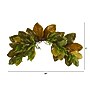 Nearly Natural 35" Fall Magnolia Leaf Artificial Swag (4646)~#|#~F4E44E0B-BF81-4EDA-A784227D12302A80_sc7
