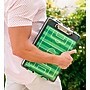 Dexas International ClearView Clipcase Storage Clipboard, Letter Size, Gray/Green (5717-802)~#|#~F51F1E0A-E6DC-43AF-AADA949845F81B11_sc7