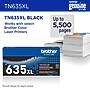 Brother TN635XL High Yield Black Toner Cartridge (TN635XLBK)~#|#~F5216A9F-9787-4403-A9CD1E869BC366A6_sc7