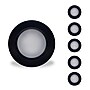 Bulbrite 14 Watt 7" LED Disc Light with Pigtail - 3000K Soft White Light, 1100 Lumens, Black, 6/Pack (862901)~#|#~F531248F-E40E-44D7-B4363E059322BADC_sc7