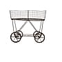 Storied Home 1-Section Rolling Laundry Basket, Metal, Grey (DE2757)~#|#~F53141A2-5B94-4FBA-B5E10DF573A5EF66_sc7