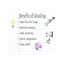 DOODLEWRITE 1-Subject Notebooks, 8" x 10.5", Wide Ruled, 50 Sheets, White, /Carton (11101CS)~#|#~F5402E7D-7910-4733-BE8D7BBD951C8532_sc7