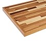 Flash Furniture Mayfair 24"W x 30"D 2"Thickness Rectangle Table Top, Engineered Wood, Natural (XUBB24X30RCT)~#|#~F54BA7F8-411B-4587-AABA20508BD34071_sc7