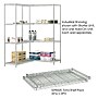 Safco Industrial Extra 2-Shelf Metal Shelf, 36", Metallic Gray (5290GR)~#|#~F56B0917-509E-4B45-85B4BABE640BA624_sc7
