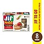 Jif To Go Natural Creamy Peanut Butter, 1.1 oz., 8/Box, 6 Boxes/Case (SMU99266)~#|#~F574F02E-3D79-4F89-9467801608147CD7_sc7